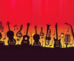Free Music Background Vector