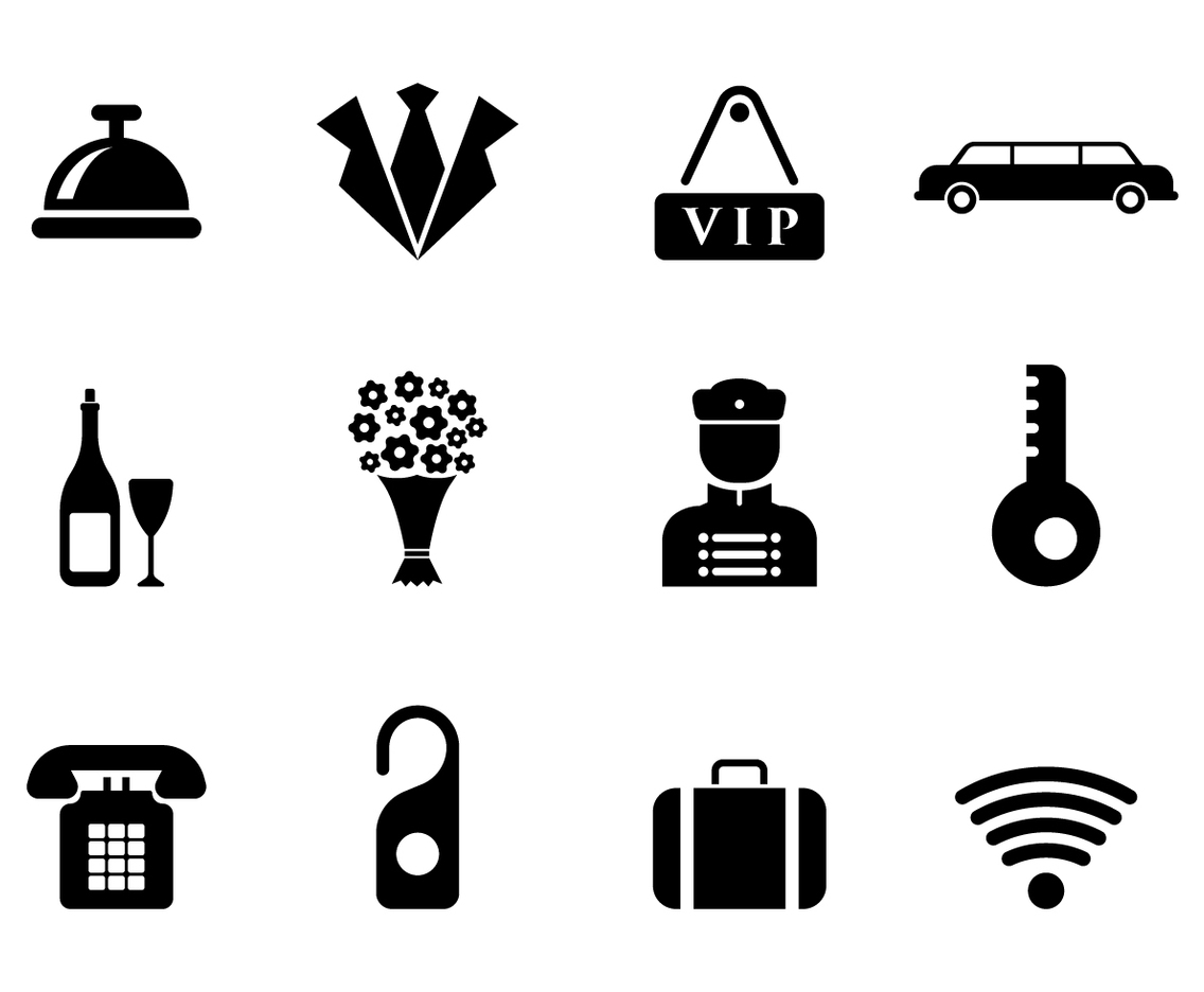 Free Concierge Vector Icons