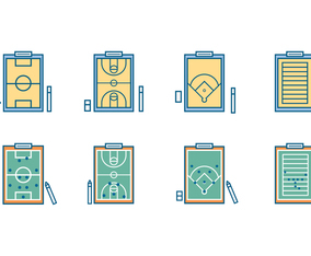 Free Playbook Vector