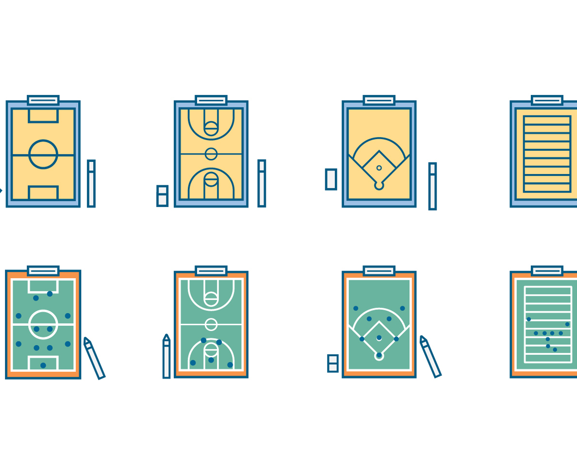 Free Playbook Vector