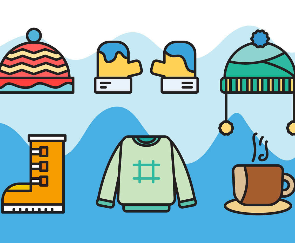 Free Winter Coat Vector 3