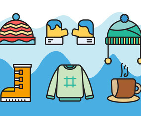 Free Winter Coat Vector 3