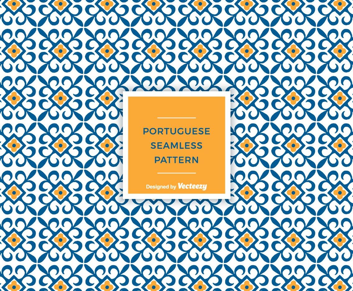 Free Portuguese Tile Vector Pattern