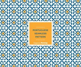 Free Portuguese Tile Vector Pattern