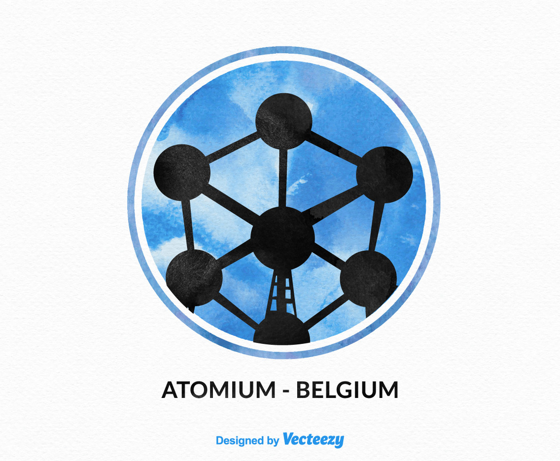 Free Vector Atomium