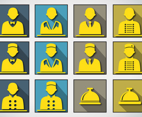 Concierge Services icon Stock vector