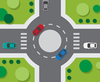 Top View Roundabout