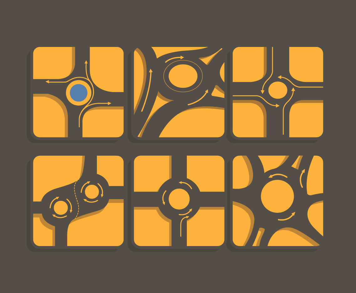 Roundabout Vector