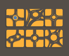 Roundabout Vector