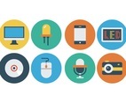 Free Flat Technology Icons