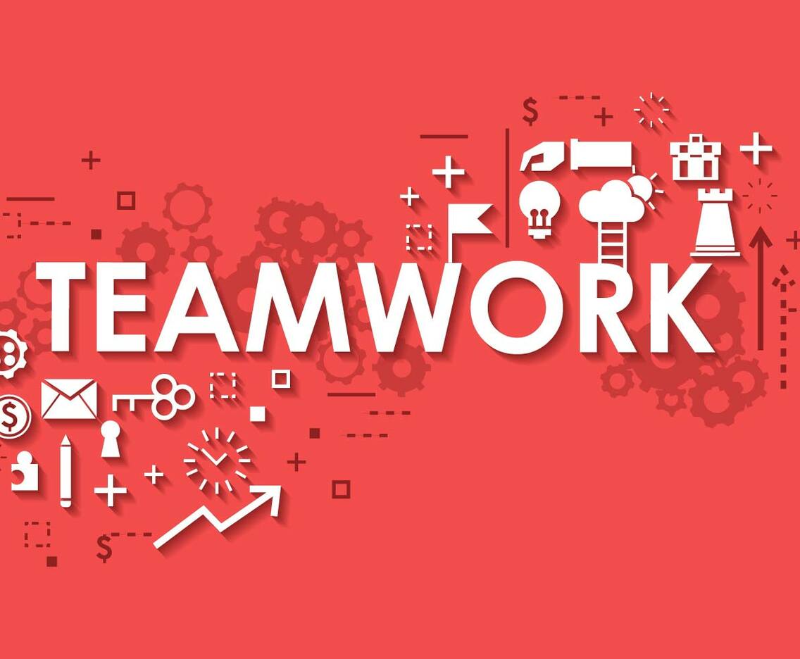 Business Teamwork Banner Background