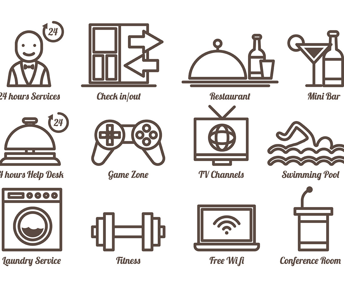 Free Concierge Icons Vector