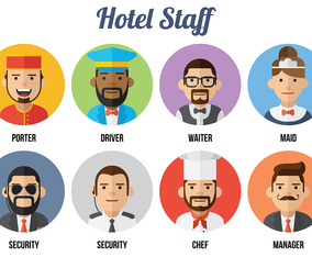 Free Concierge Icons Vector