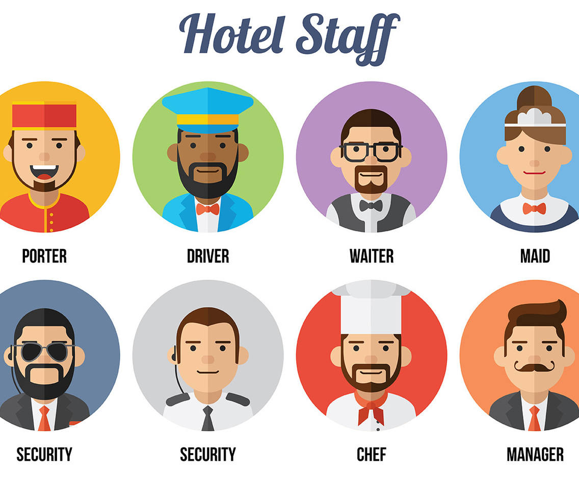 Free Concierge Icons Vector