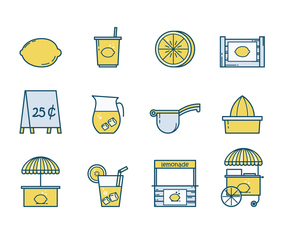 Free Lemonade Stand Vector