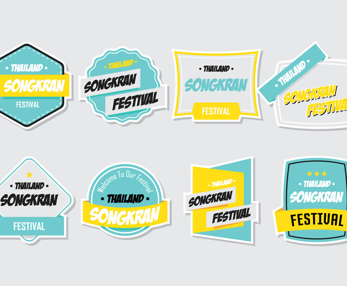 Songkran Stickers