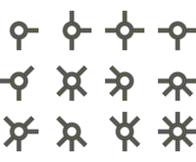 Roundabout Vector