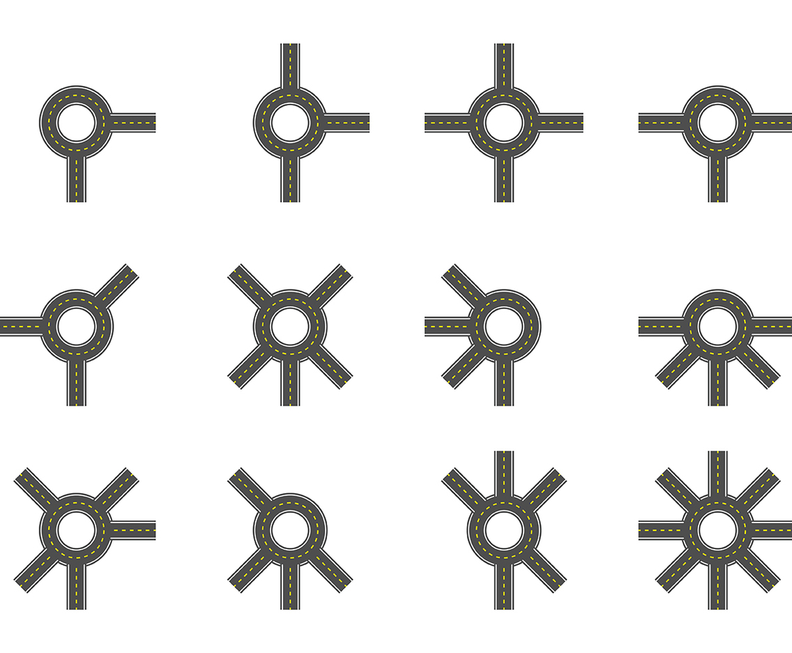 Roundabout Vector