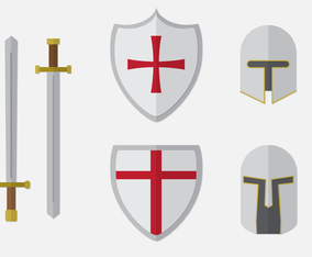 Templar Knight Elements Set