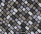 Cartoon Square Stones Texture - Vector Background