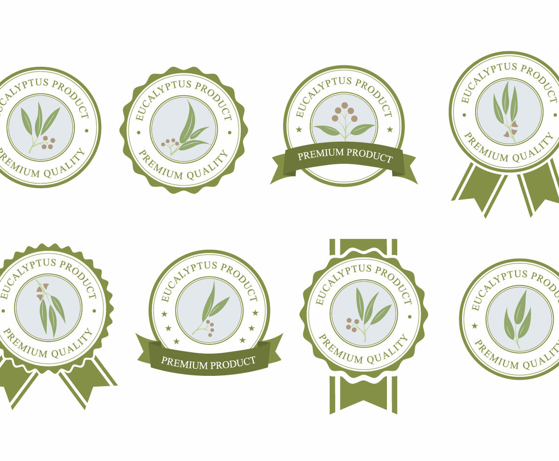 Free Eucalyptus Label