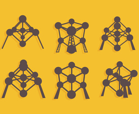 Atomium Vector
