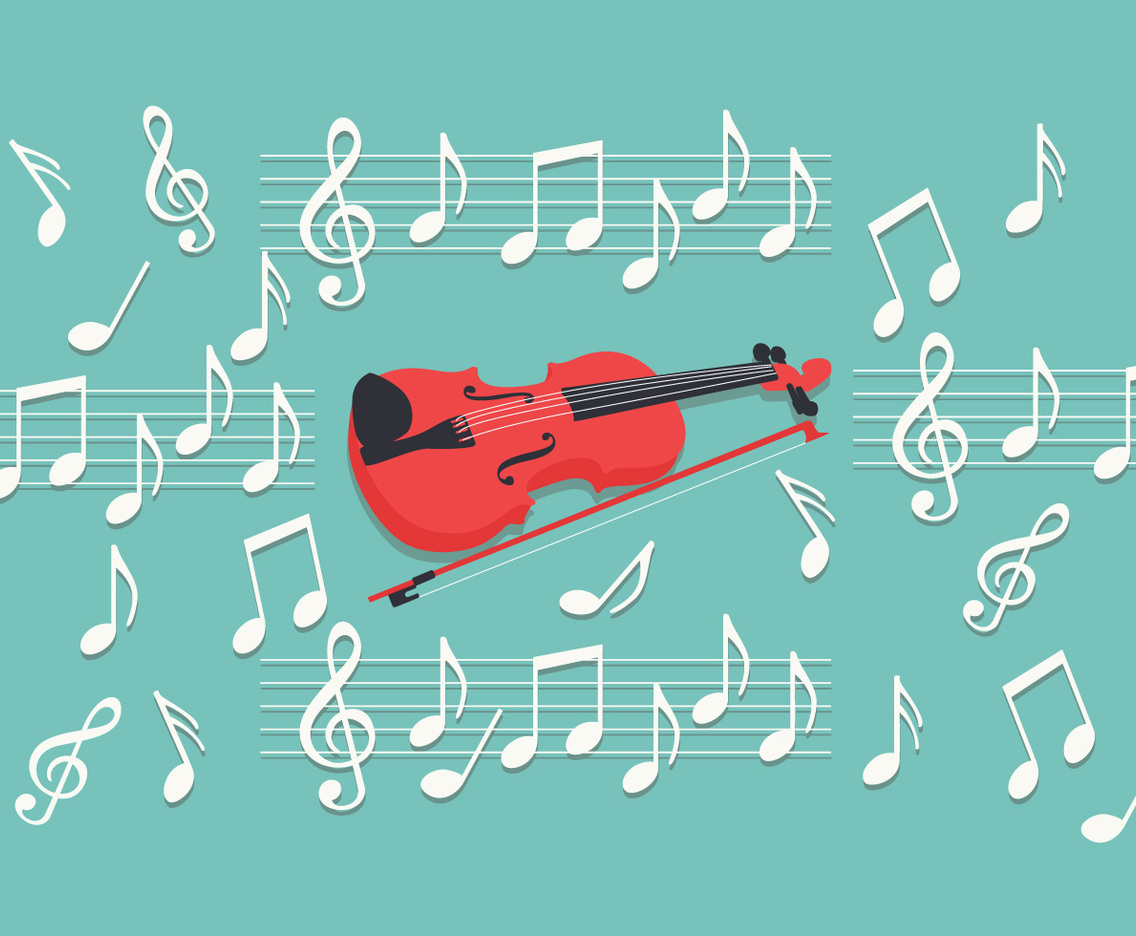 Violin Key Vector