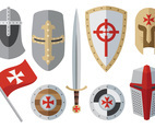 Free Templar Icons Vector