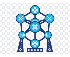 Atomium Vector Art