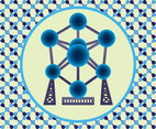 Atomium Vector Art