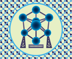 Atomium Vector Art
