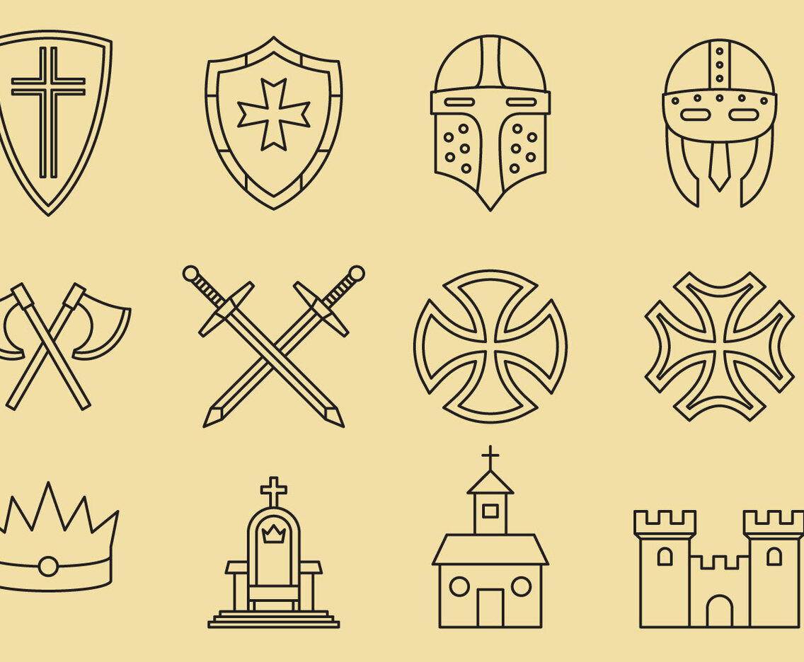 Templar And Medieval Icons