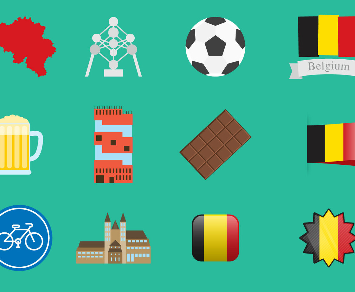Belgium Icons