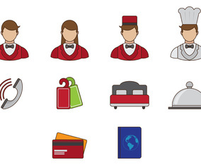 Concierge Vector Icon