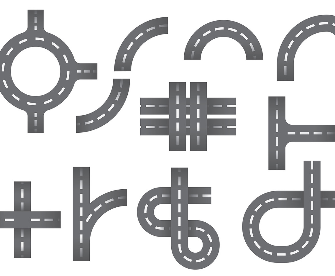 Free Roundabout Icons Vector