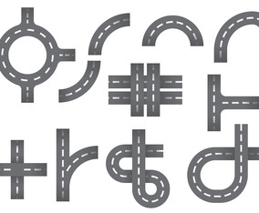 Free Roundabout Icons Vector