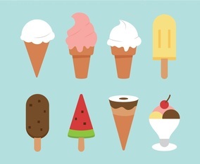 Free Flat Ice Creams