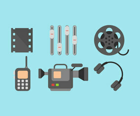 Free Video Editing Vector 1