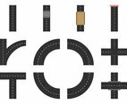 Free Road Element Vector