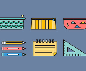 Free Pencil Case Vector 2