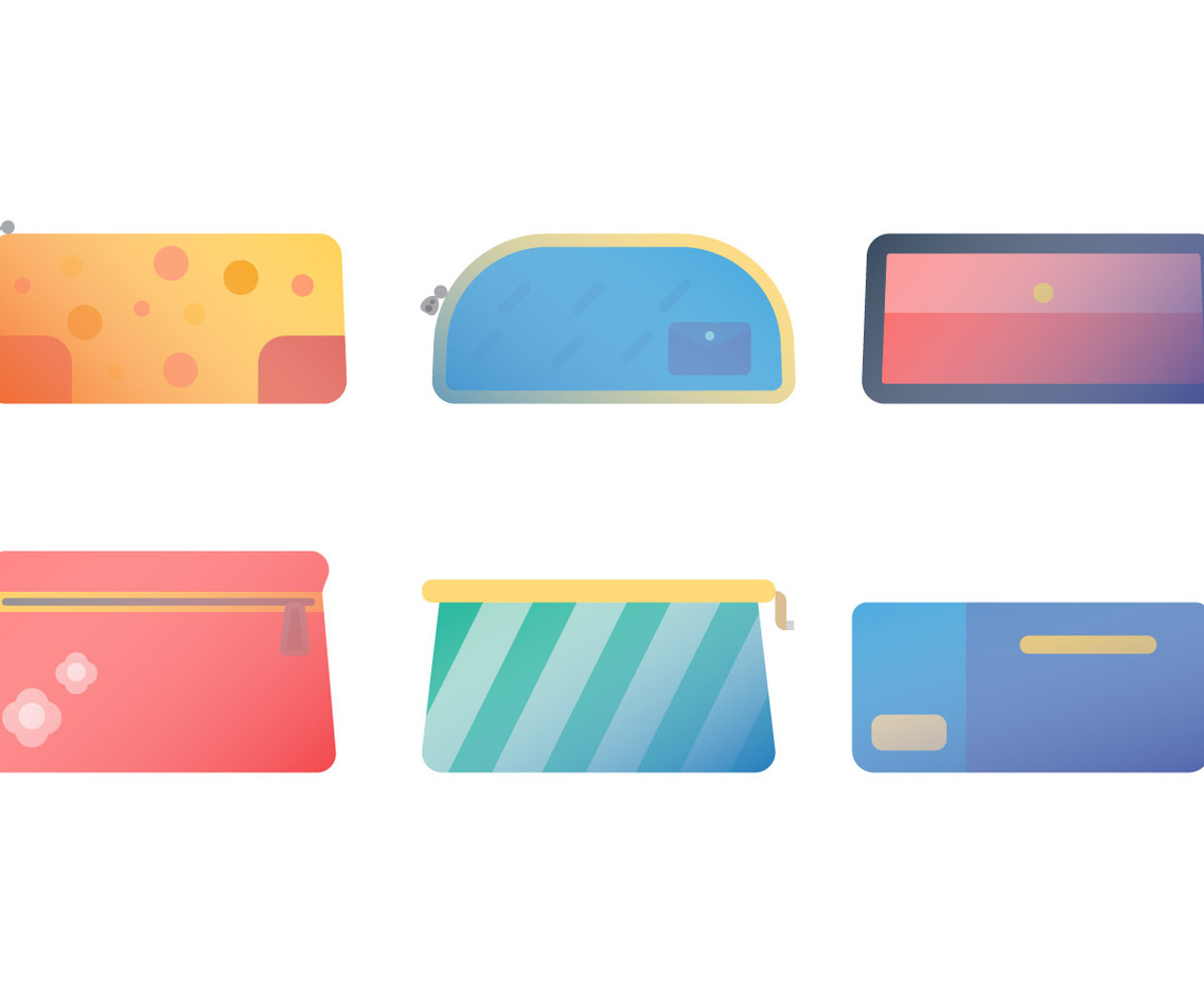 Free Pencil Case Vector 1