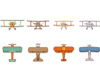 Free Biplane Vector