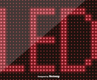 Led Screen Background - Vector Elements