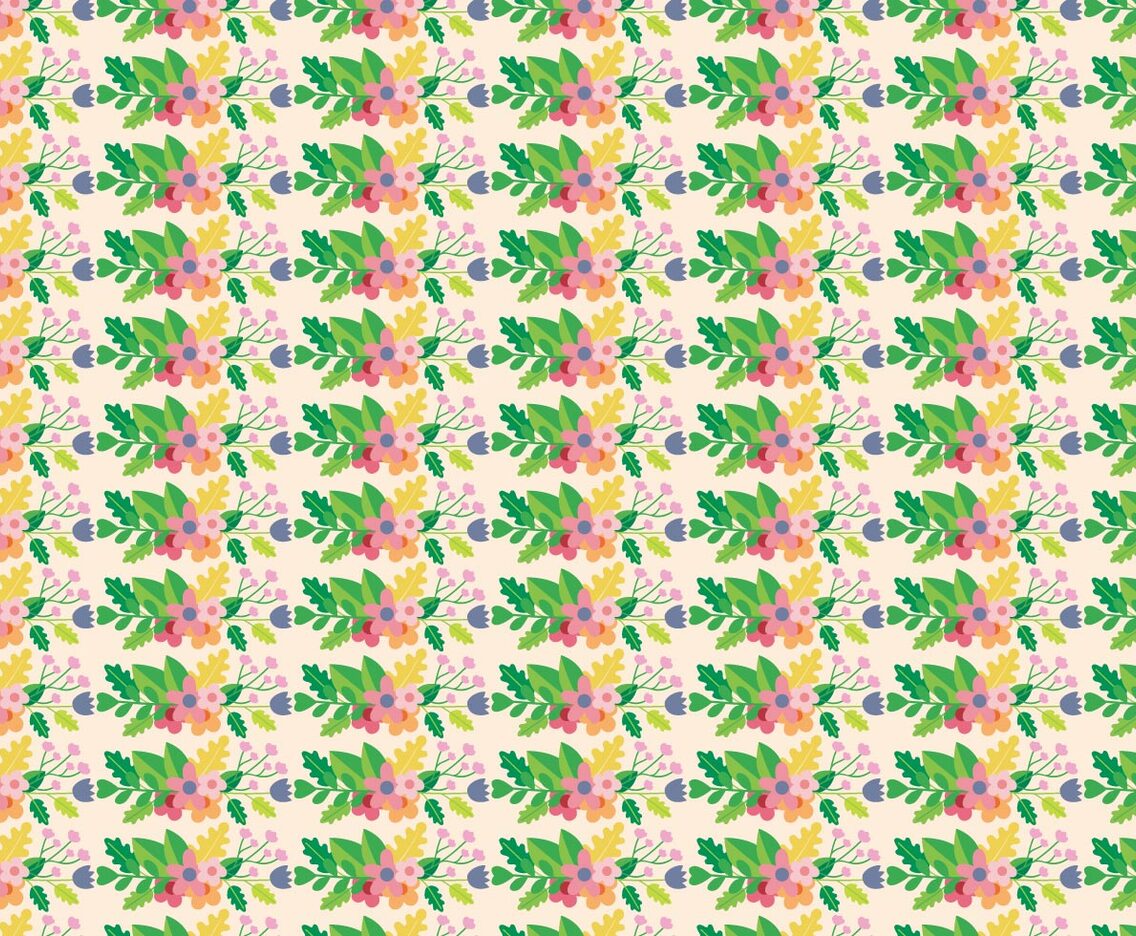 Flowers Plants Pattern