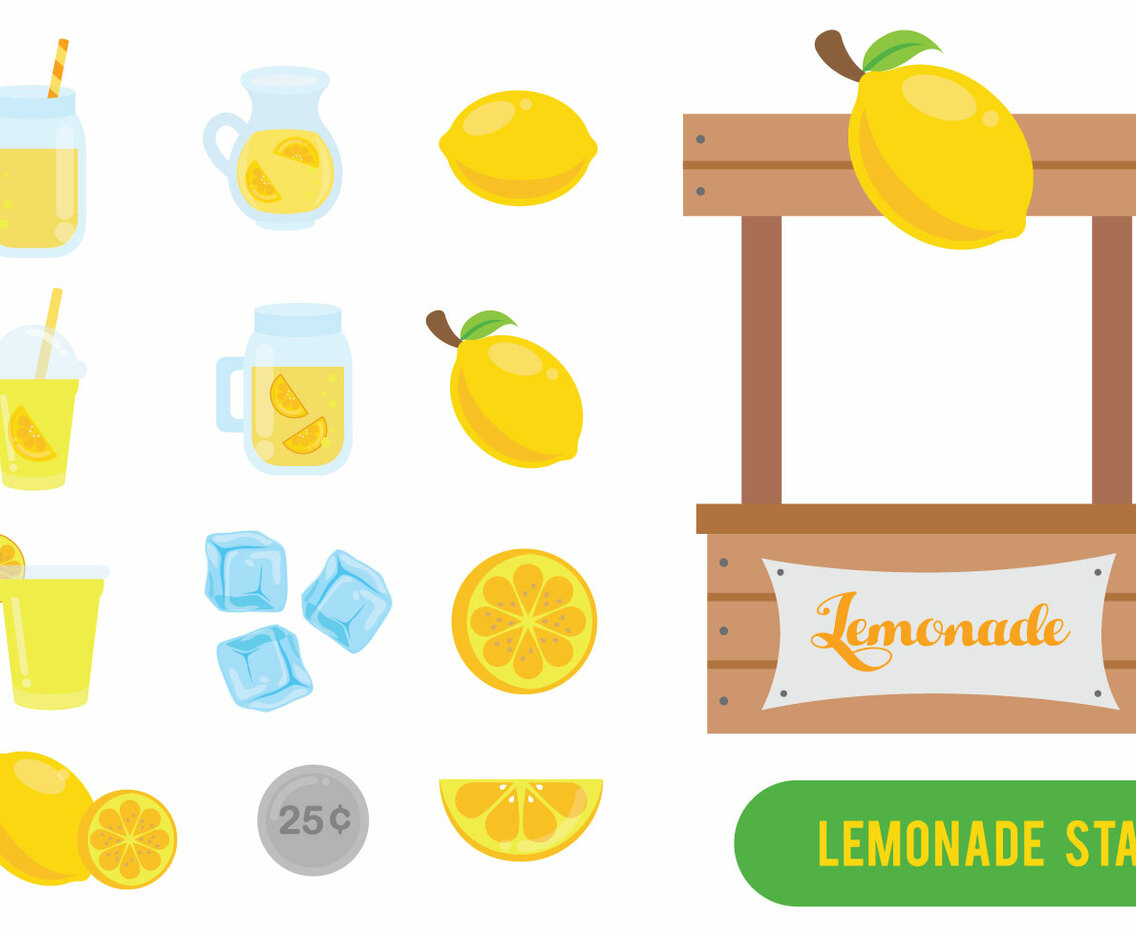 Free Lemonade Stand Vector