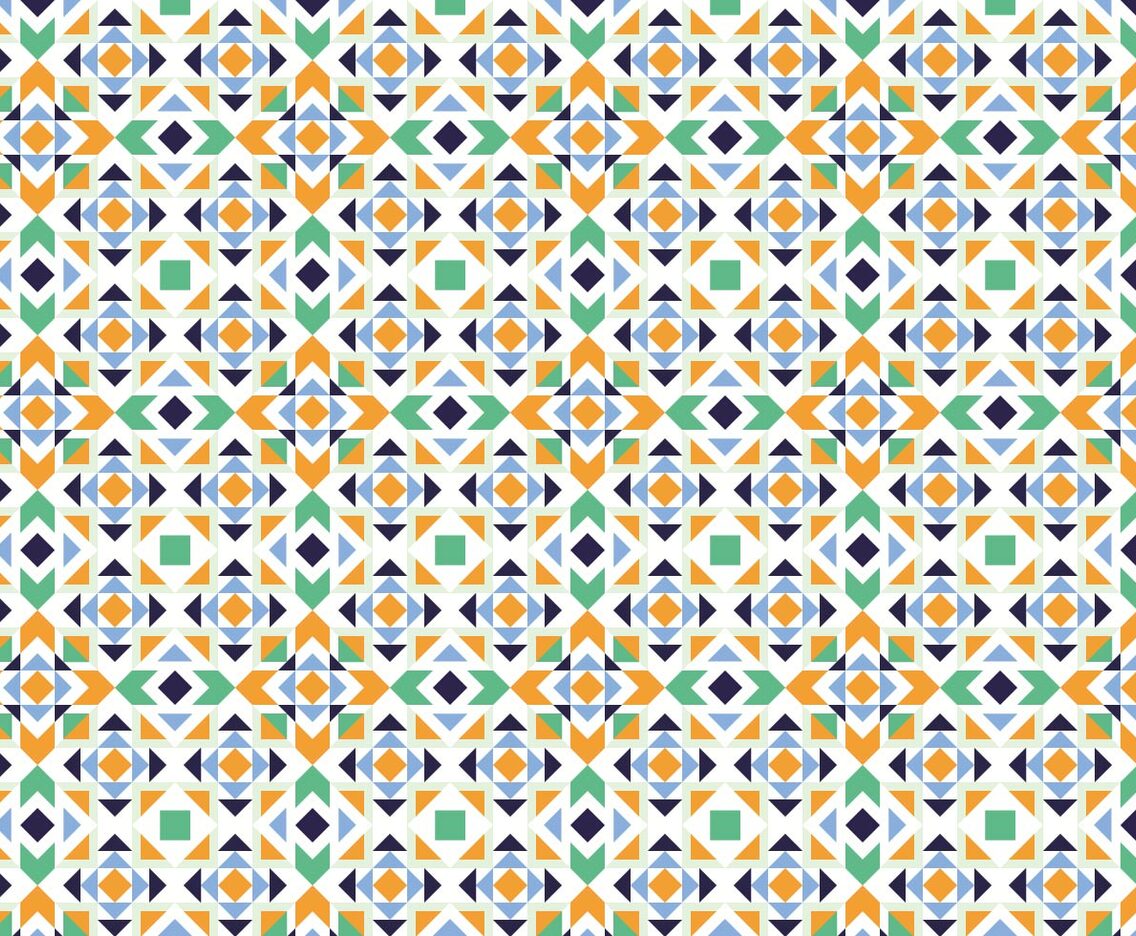 Abstract Mosaic Pattern