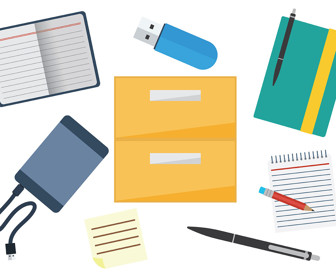 Free File Cabinet Icons Vector