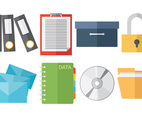 Free File Cabinet Icons Vector