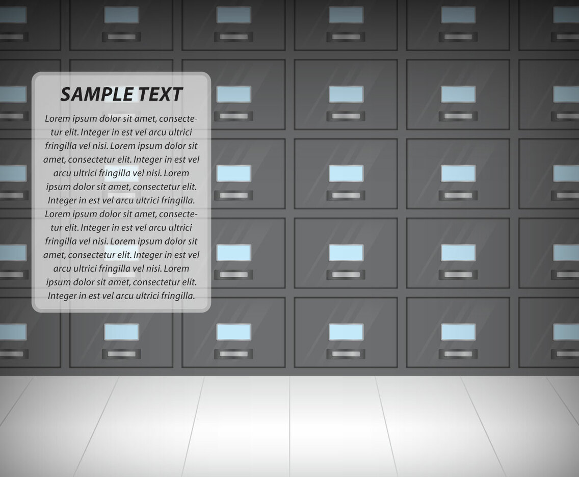 Cabinet Wall Template