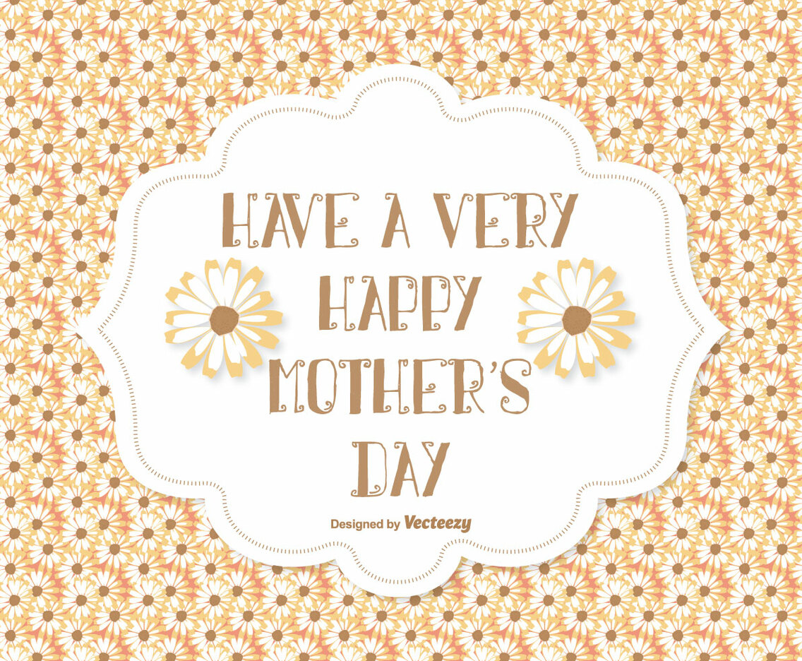 Mother's Day Vector Illustration